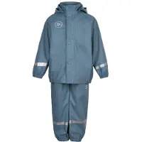 Color Kids Vêtements de Pluie av. Bretelles - PU - Capitaine Blu - - 6 ans (116) - Vêtements de Pluie