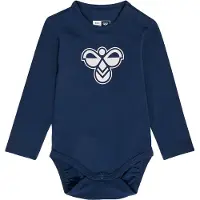 Hummel Barboteuse / body bleu marine / blanc cassé