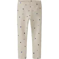 Name it Leggings 'NMFNutti' mastic / bleu / bleu foncé / marron