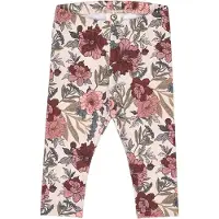 Müsli Leggings beige / vert / rose