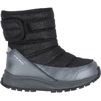 Viking Bottes d'Hiver - Equip Glitter Warm WP Pull-on - Noir - - 28 - Bottes d'Hiver