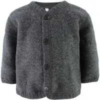 Joha Gilet - Laine - Gris Foncé - - 60 - Gilet