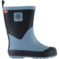 Color Kids Bottes en caoutchouc bleu clair / noir