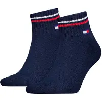 Tommy Hilfiger Chaussettes - 2 Pack - Dark Marine - - 35/38 - Chaussettes