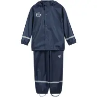 Color Kids Vêtements de Pluie av. Bretelles - PU - Dress Blues - - 8 ans (128) - Vêtements de Pluie
