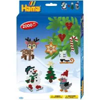 Hama Ensemble de perles Midi - 2000 pces - Noël - - UneTaille - Perles
