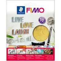 Staedtler 8781-11 Accessoires Fimo Feuille d'or 10 pièces