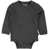 Minymo Body m/l - Bambou - Gris Charbon - - 50 - Body M/L
