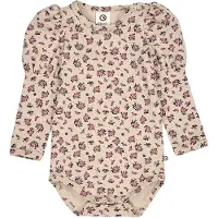 Müsli Barboteuse / body beige / vert foncé / rose