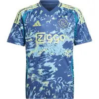 Adidas T-Shirt fonctionnel 'Ajax Amsterdam 24/25 Away' saphir / bleu ciel / jaune clair