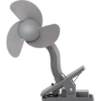 Dooky Ventilateur allumé Landau/Poussette - Gris - - UneTaille - Accessoire