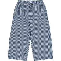 Konges Sløjd Pantalon - Luc - Blue Stripe - - 7-8 ans (122-128) - Pantalon - Coton