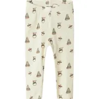 Lil´ Atelier Leggings 'NBNGavo' sable / marron