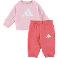 Adidas Survêtement 'Essentials' rose / rose / rose clair / blanc