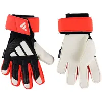 Adidas Predator Match Fingersave Junior Goalkeeper Gloves Noir 3.5 Enfants