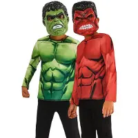 Rubies Déguisement - Marvel Hulk Réversible - - 3-4 ans (98-104) - Costumes