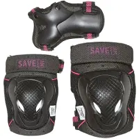 Save my Bones Os Kit de Protection - Noir/Rose - - M - Medium - Protection