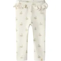 Lil´ Atelier Leggings 'NBFGavo' greige / rose pastel
