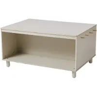 Flexa Table de jeu - Play - Warm Grey/Birch Contreplaqué - - UneTaille - Table