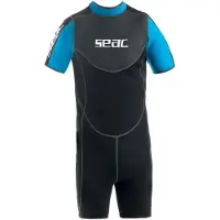 Seac Combinaison de Plongée - Sense Shorty Homme 2,5 mm - Noir/B - - S - Small - Combinaison de Plongée