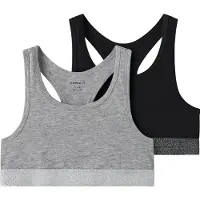 Name it Soutiens-gorge gris chiné / noir
