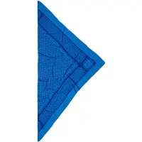 Lala Berlin Écharpe - Triangle Trinity Classic+ M - Bleu - - UneTaille - Écharpe