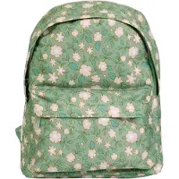 A Little Lovely Company Petit sac à dos - Fleurs vertes