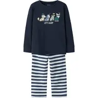 Name it Pyjama 'NMMRAMEL' bleu marine / vert foncé / blanc