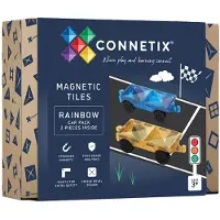 Connetix Jeu De Construction Rainbow Car 2 Pièces