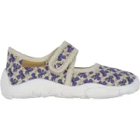 Bisgaard Ballerines 'Maddy' beige / violet