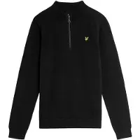 Lyle & Scott Blouse av. Fermeture éclair - Tricoté - Jet Black - - 9-10 ans (134-140) - Blouse