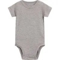 Hust & Claire Body m/c - Arc - Bambou - Gris Mélange - - 1 an (80) - Body M/C