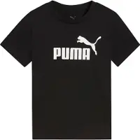 Puma T-Shirt 'ESS No. 1' noir / blanc