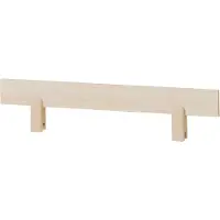 Hoppekids Barrière de Lit - ECO Comfort - 100x22,5 cm - Natural - - UneTaille - Barrière de Lit