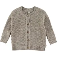 Smallstuff Gilet - Laine - Nature Mélange - - 80/86 - Gilet