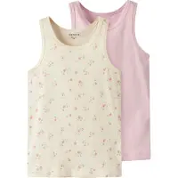 Name it Maillot de corps crème / vert / rose / rose ancienne