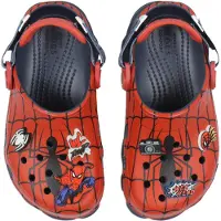 Crocs Chaussure basse 'Team SpiderMan' bleu marine / rouge