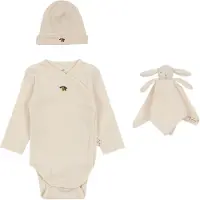 Konges Sløjd Boîte Cadeau - Doudou/Bonnet/Body m/l - Offwhite - - - 44 - Body M/L