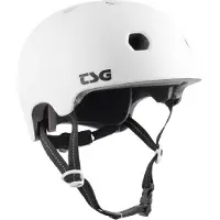 TSG Casque de Vélo - Meta Solid Color - Satin White - - 61-63 cm - Casque de Vélo