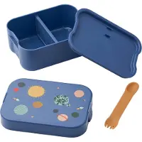 Liewood Boîte à Repas av. Couvert - Kamil - 1.3 L - Univers/Clas - - UneTaille - Boîte à Repas
