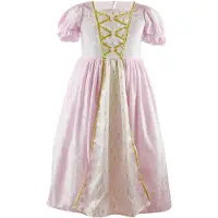 Den Goda Fen Princess Costume Rose 4-6 Years Enfants