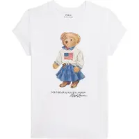Ralph Lauren T-Shirt - Blanc av. Peluche - - 16 ans (176) - T-Shirt