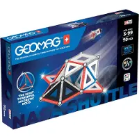 Geomag Ensemble d'aimants - Recyclés - Navettes NASA - 70 Partie - - UneTaille - Jouets Magnétiques