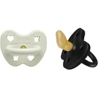 Hevea Tétine - 3-36 Mois - 2 Pack - Caoutchouc Naturel - Fjord g - - 3-36 mois - Tétine