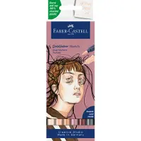 Faber-Castell Marqueurs Magiques - 6 pces - Esquisse Goldfaber - - - UneTaille - Marqueur