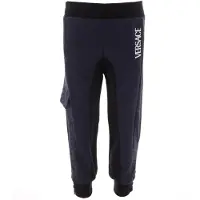 Versace Pantalon de Jogging - Marine/Noir - - 10 ans (140) - Pantalon de Jogging