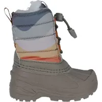 Wheat Bottes de neige 'Aleex' brocart / violet foncé / pêche / lie de vin