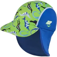 Beco Chapeau légionnaire - Ocean Dinos - Vert/Bleu - - UneTaille - Chapeau de soleil