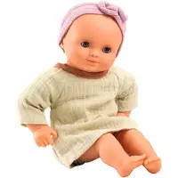 Djeco Poupée bébé Pistache,