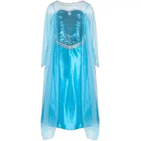Great Pretenders Déguisement - Reine des glaces - Bleu - - 5-6 ans (110-116) - Costumes